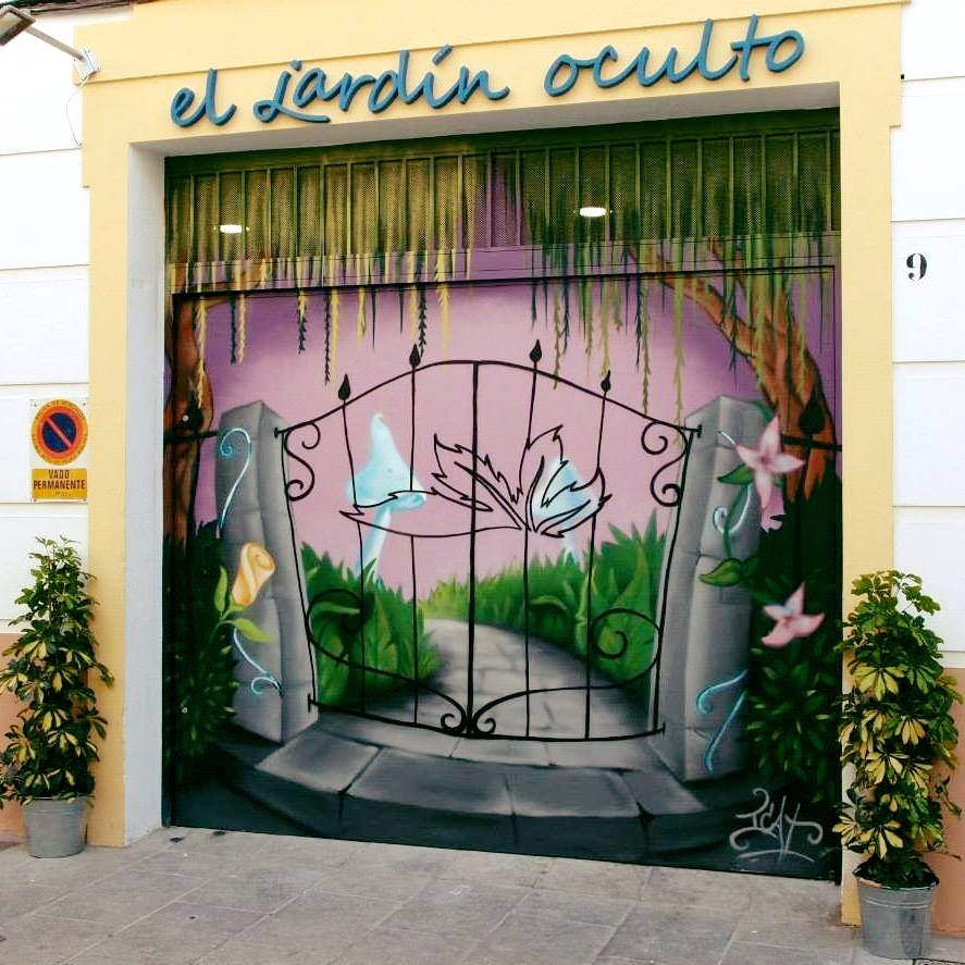 Fachada de El Jardín Oculto, grow shop en Calle Virgen de la Paz, Vélez-Málaga (Axarquía)
